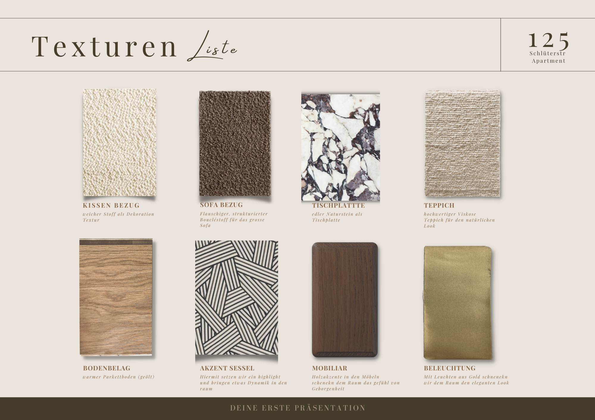 Texturen Liste
